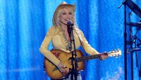 Dolly Parton performs onstage at the 57th Academy of Country Music Awards at Allegiant Stadium on March 7, 2022, in Las Vegas.