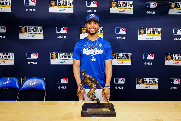 World Series 2025: Dodgers' Mookie Betts wins Roberto Clemente