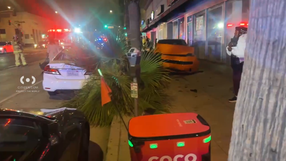 At least four people were injured Friday, two of them critically, after a driver plowed into the group in Santa Monica, police said. The crash occurred around...