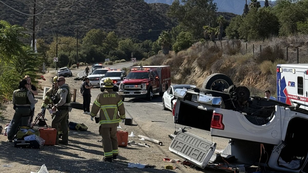 6 hospitalized after multi-vehicle crash in Riverside County – NBC Los ...