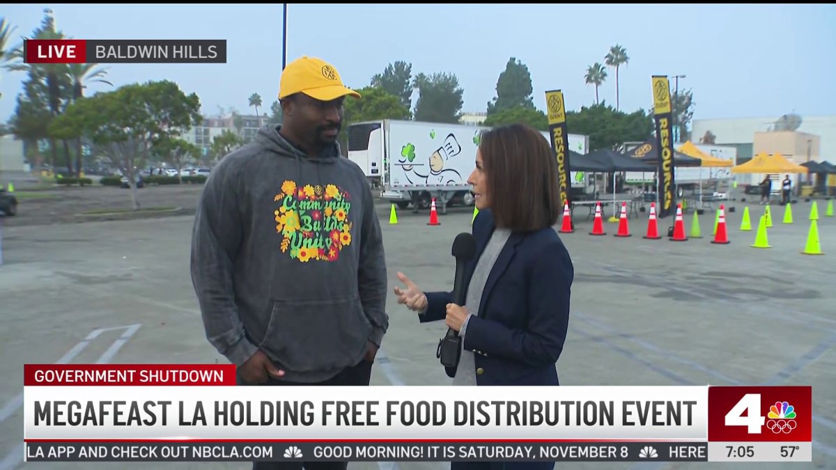 Megafeast LA holding free food distribution event – NBC Los Angeles
