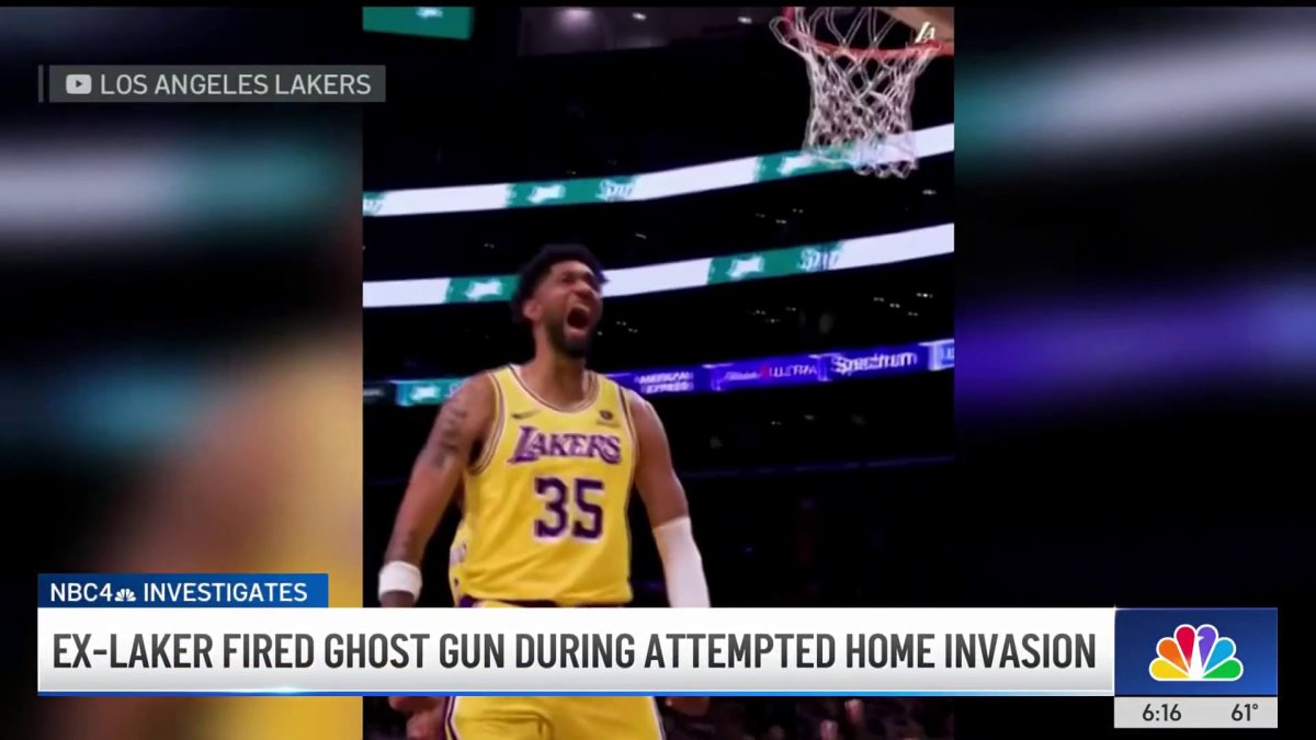 Ex-Laker fired ghost gun during attempted home invasion in Sherman Oaks ...