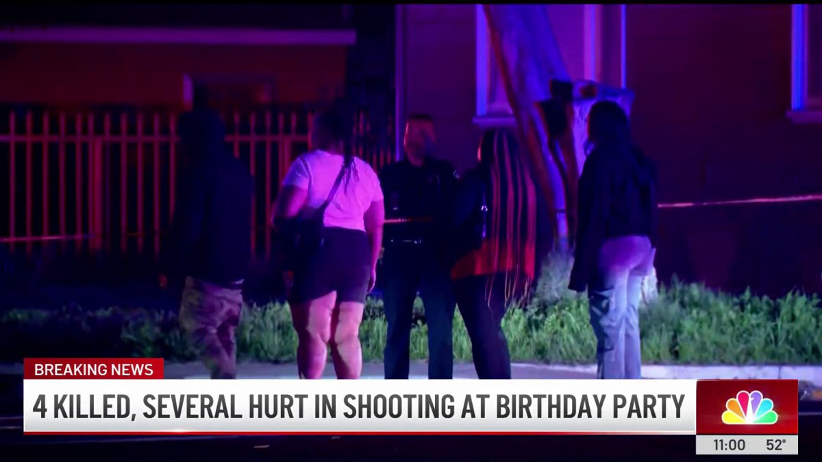 4 killed, several hurt in shooting at Stockton birthday party – NBC Los ...