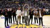 World Series champion Dodgers honored during Lakers 118-116 victory over Spurs