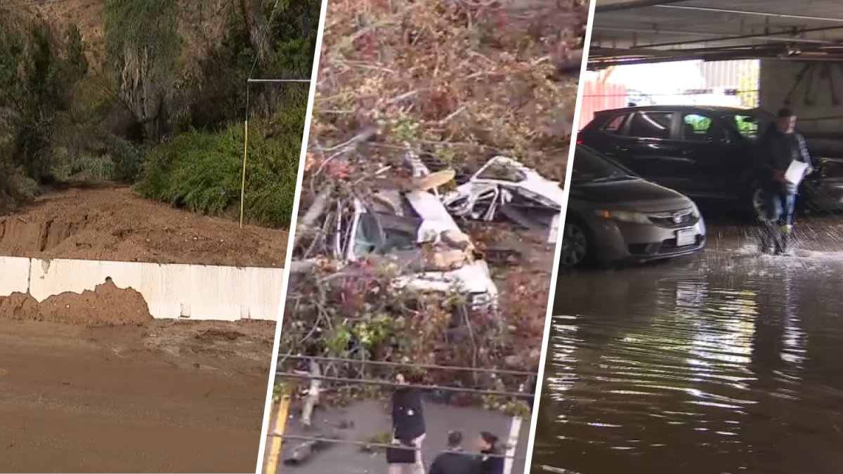 After a week of one and off rain, some Southern California neighborhoods had to mop up the mess after weather-related problems caused damage.
