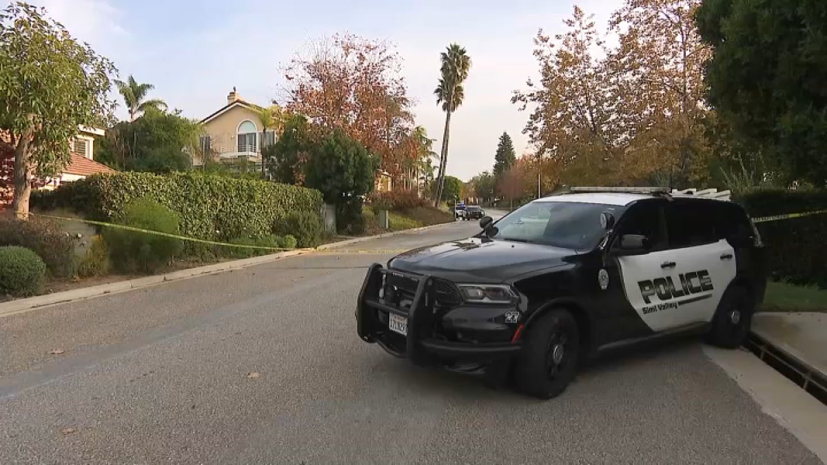 Two people were hospitalized in critical condition Sunday after a shooting at a Simi Valley residence, authorities said.