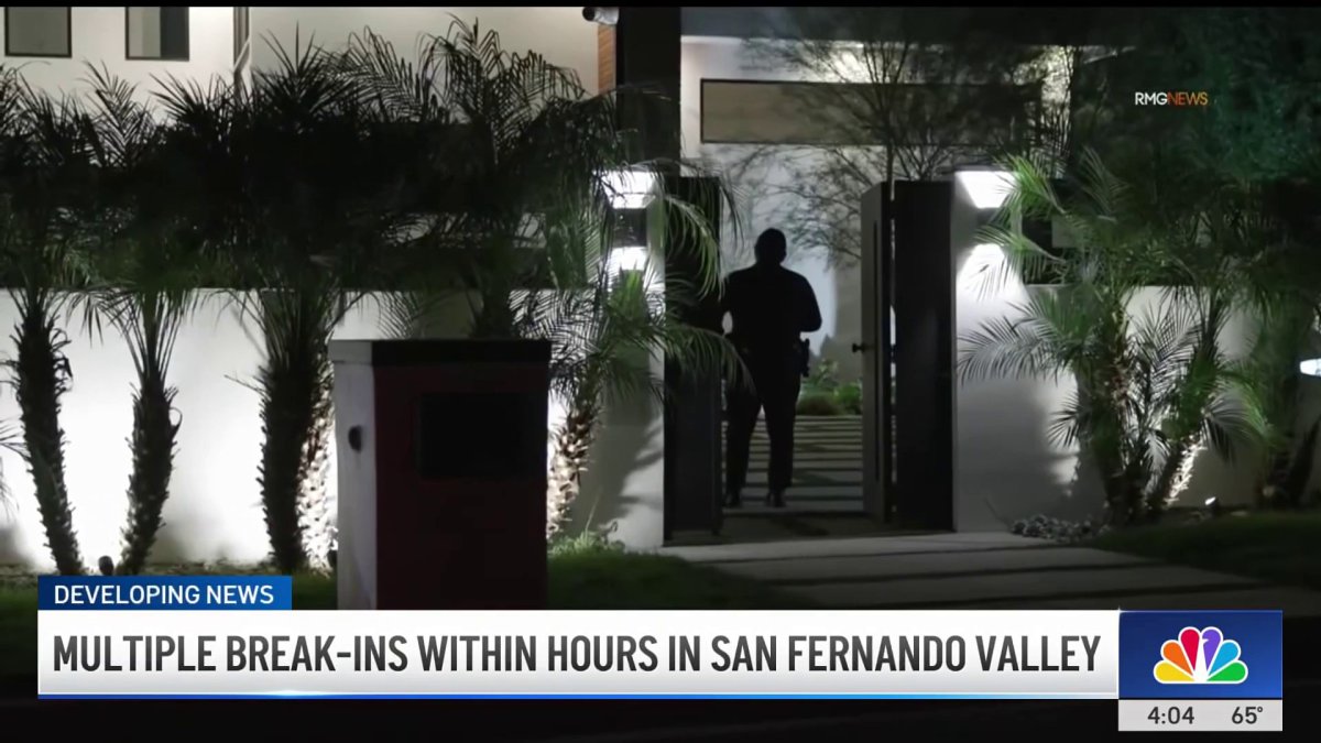More home burglaries in San Fernando Valley rattle neighbors – NBC Los ...