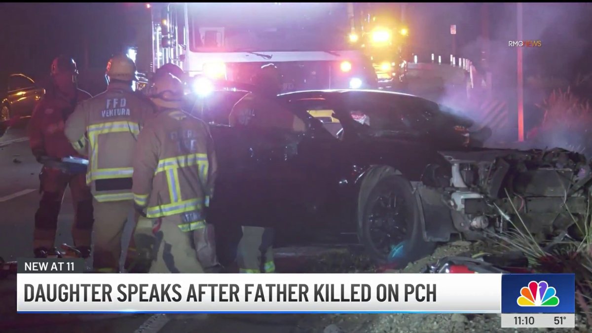 Daughter speaks out after father was killed in PCH crash – NBC Los Angeles