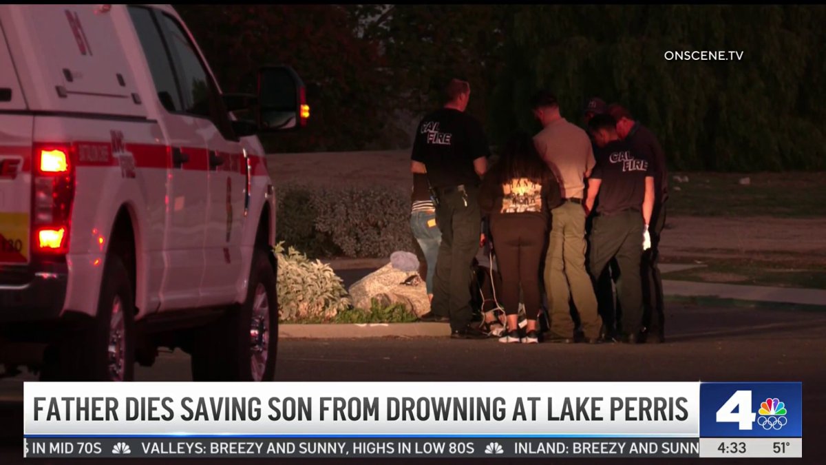 Father dies trying to save son from drowning in Lake Perris – NBC Los ...