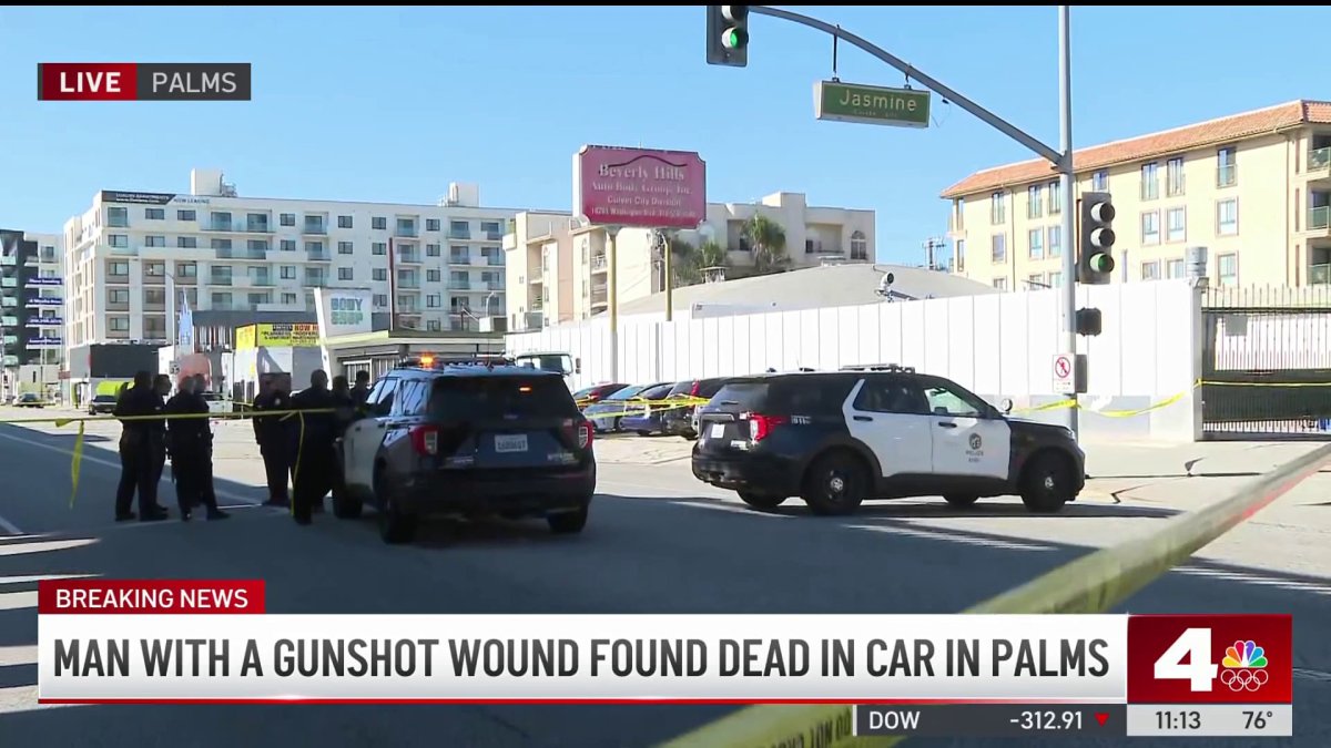 Man fatally shot inside car in Palms parking lot – NBC Los Angeles