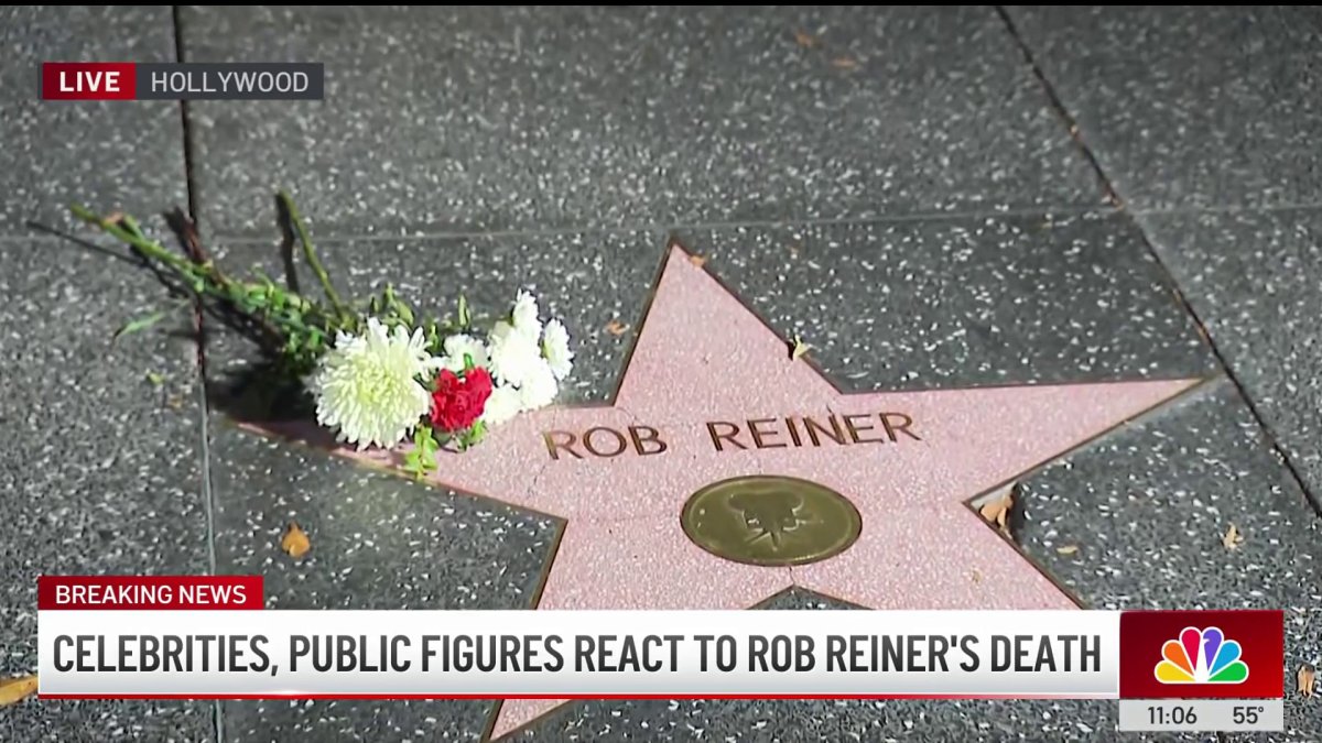 Celebrities and fans react to Rob Reiner’s death – NBC Los Angeles