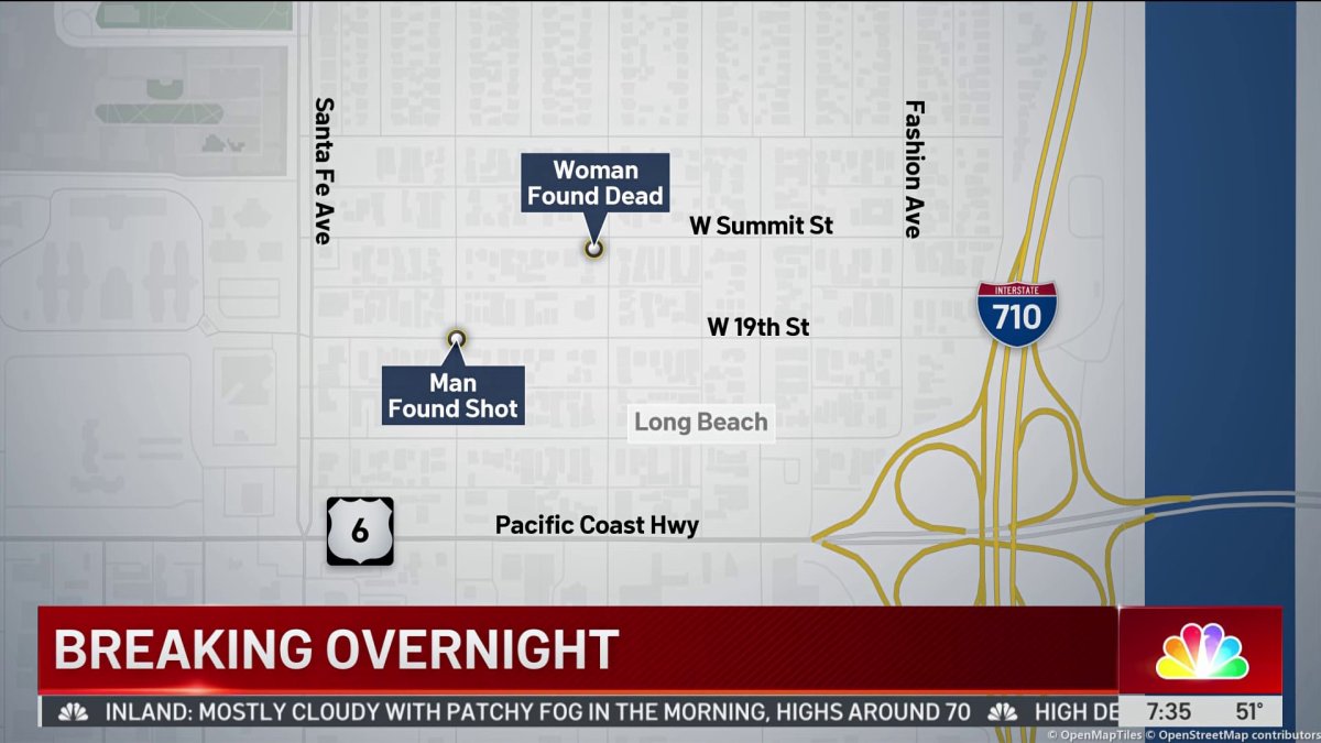 Double shooting in Long Beach are connected, police say – NBC Los Angeles