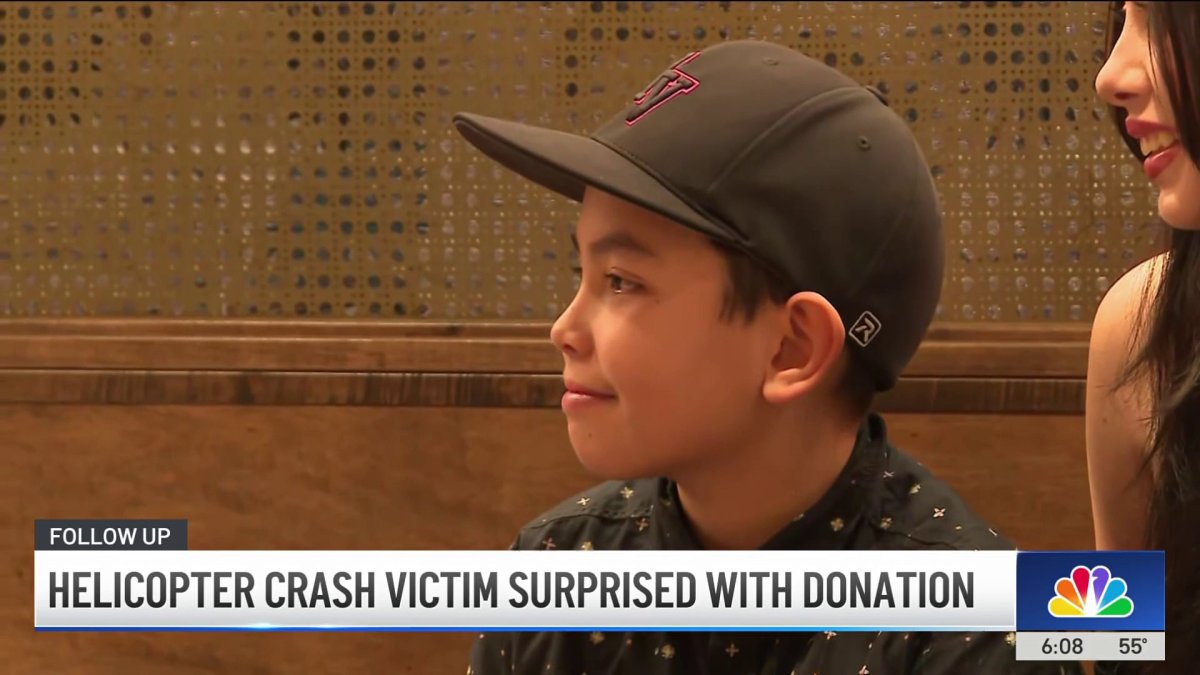 Orange County helicopter crash victim surprised with donation – NBC Los ...