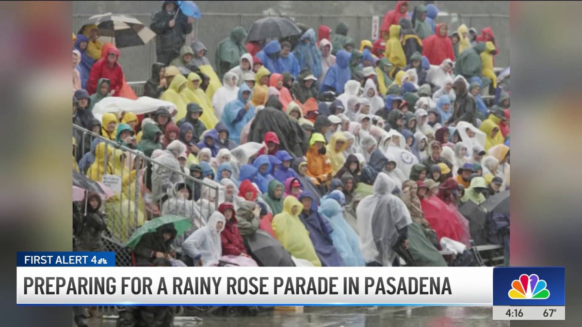 Stone Roses Rain Parade How Pasadena is preparing for a rainy Rose Parade – NBC Los Angeles