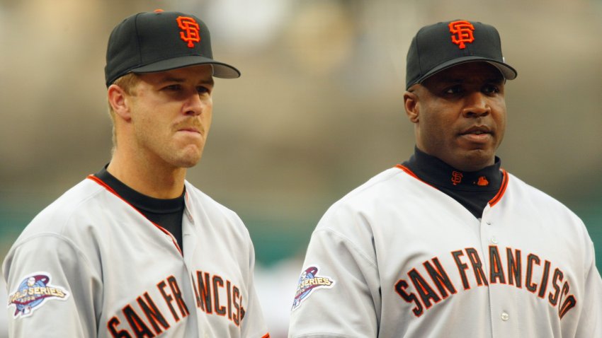 Jeff Kent and Barry Bonds