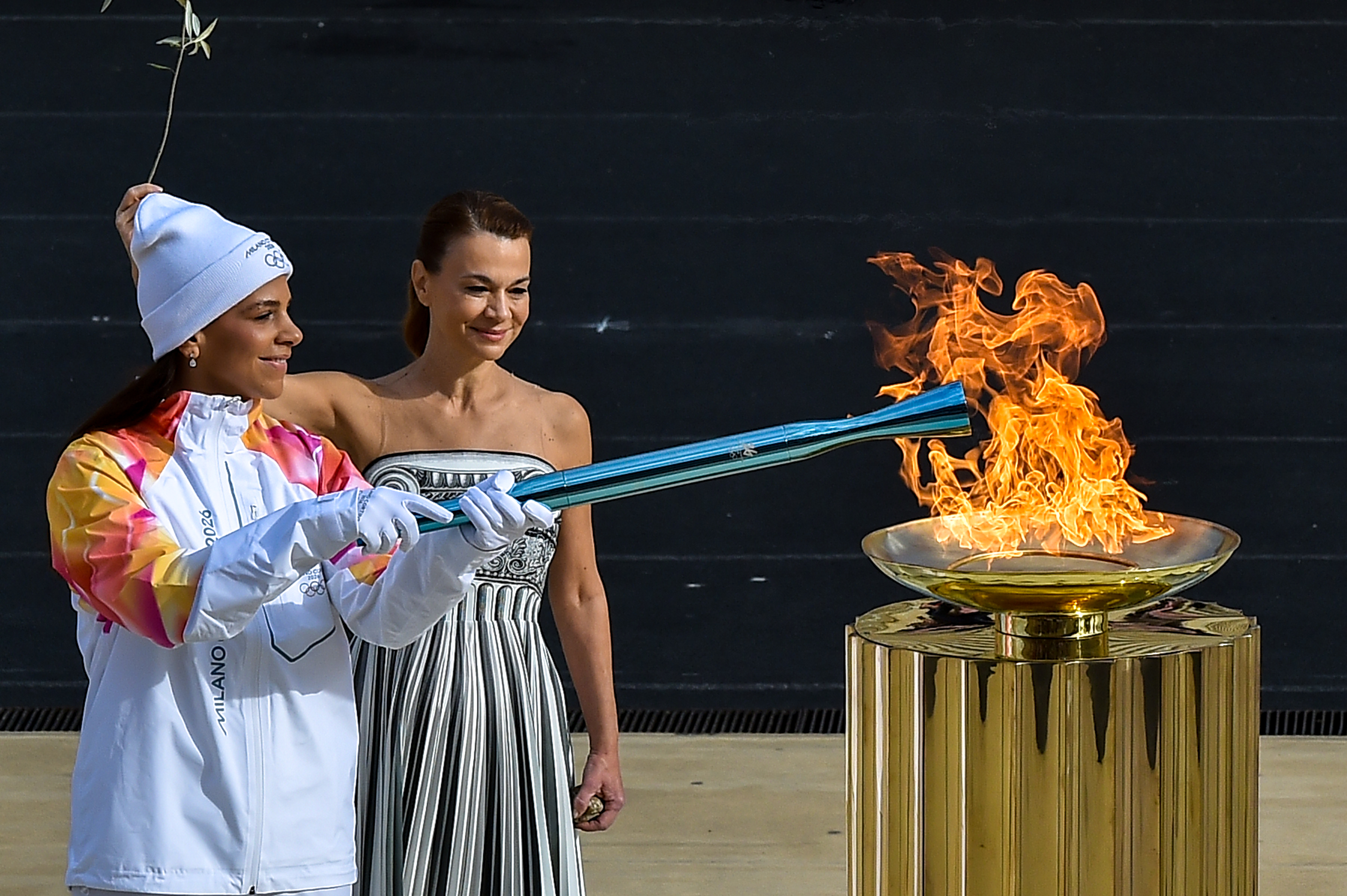 Italy receives Olympic flame for Milan Cortina 2026 Winter Games – NBC ...