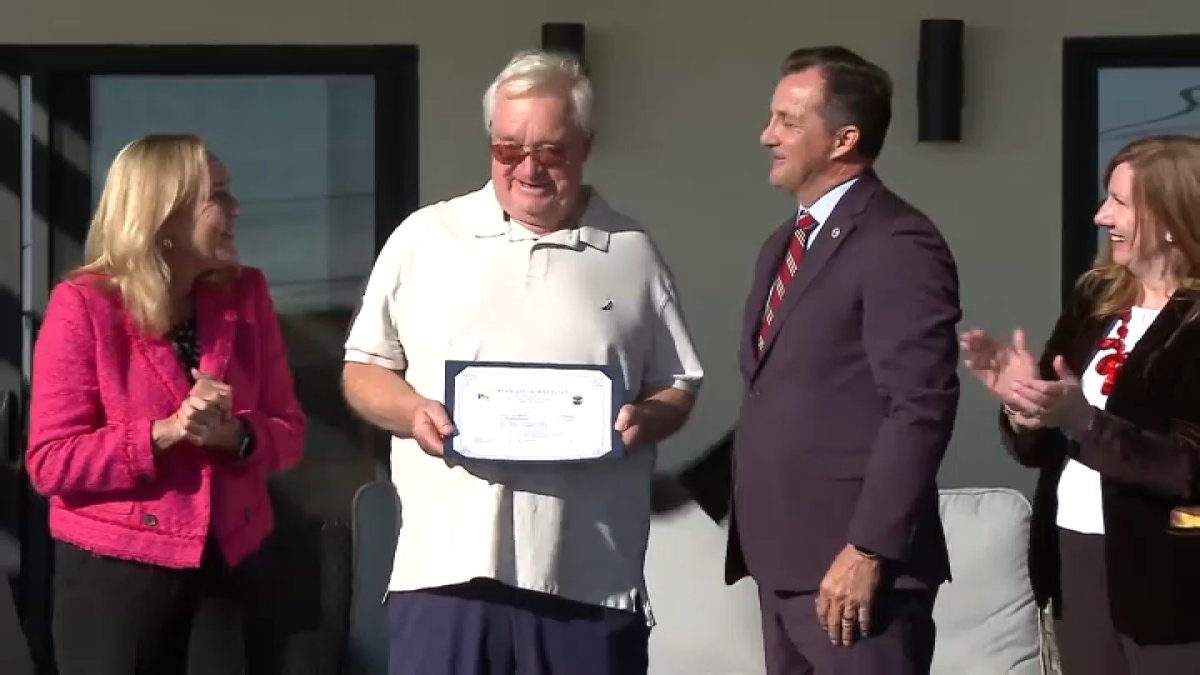 Altadena marked a major milestone in its path to rebuild since the first certificate of occupancy was handed to a homeowner who lost his home to the Eaton Fire.