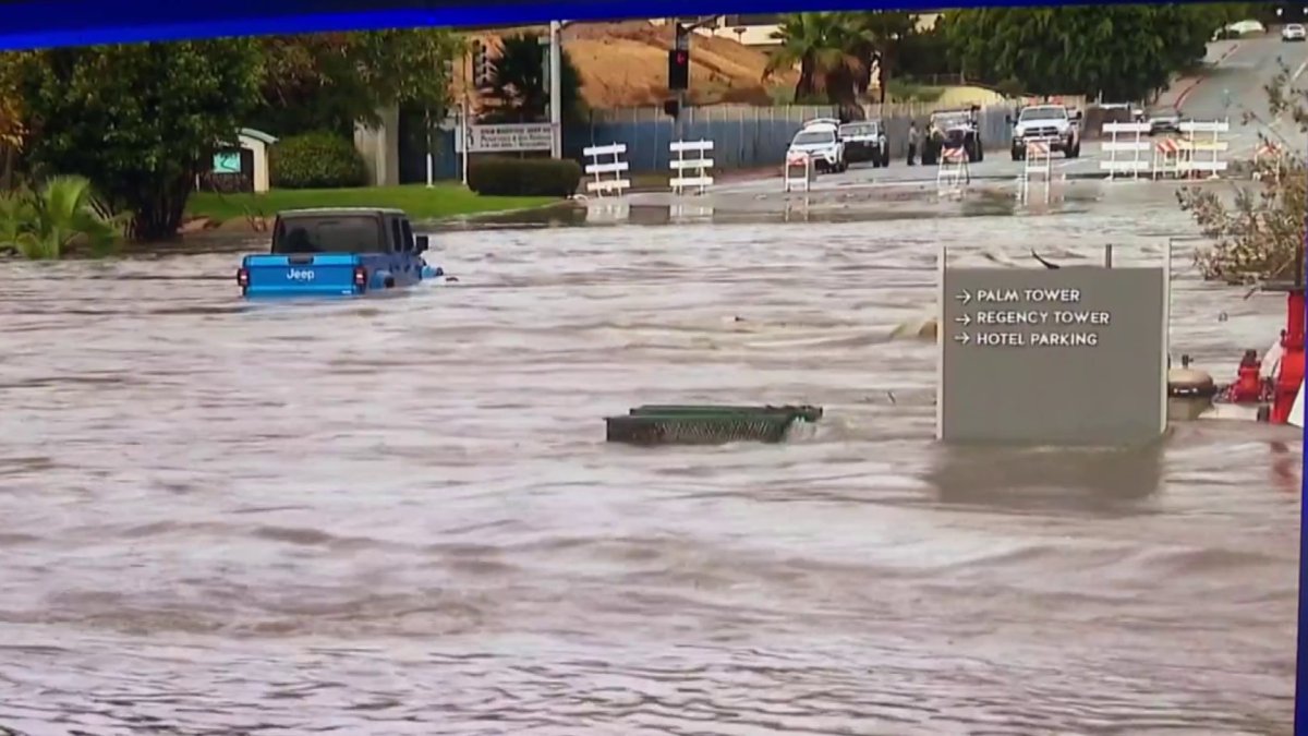 Rainy New Year brings down trees, floods streets in SoCal – NBC Los Angeles