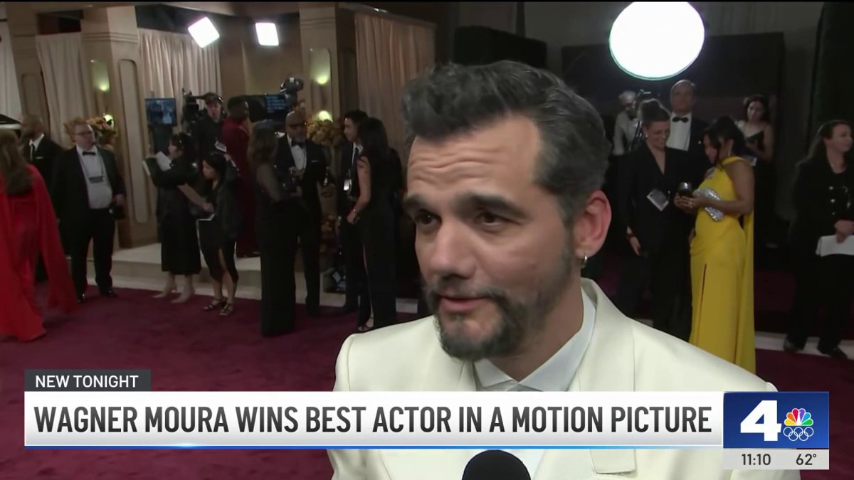 Wagner Moura reflects on winning best actor at 2026 Golden Globes