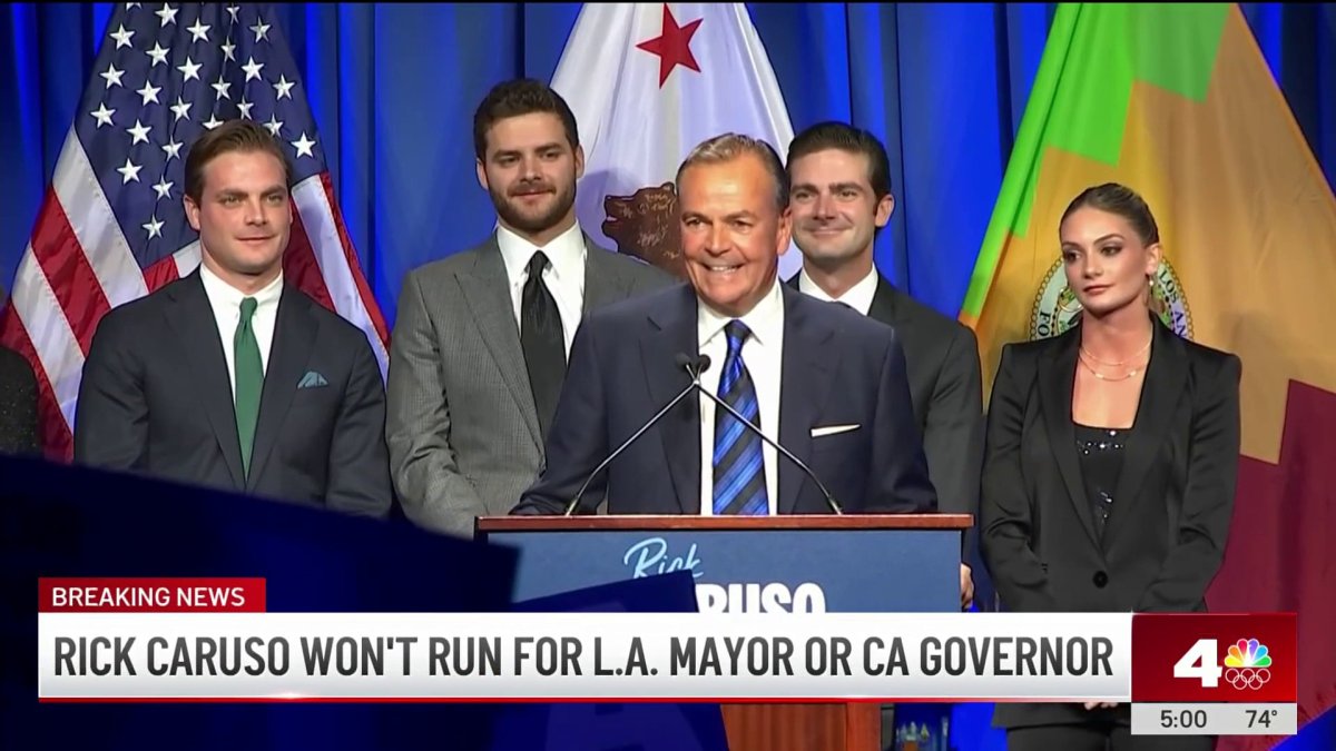 Rick Caruso not running for LA mayor or California governor