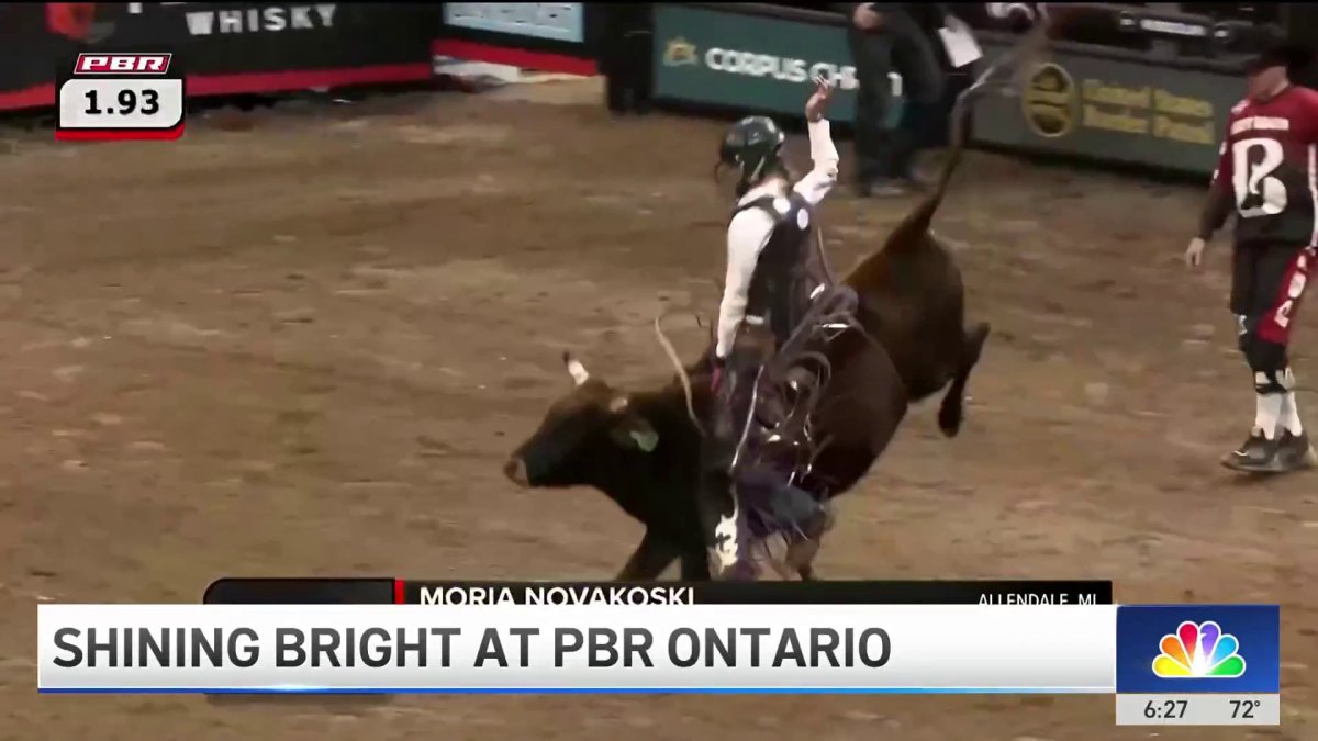 Professional bull riders travels to Ontario for weekend competition