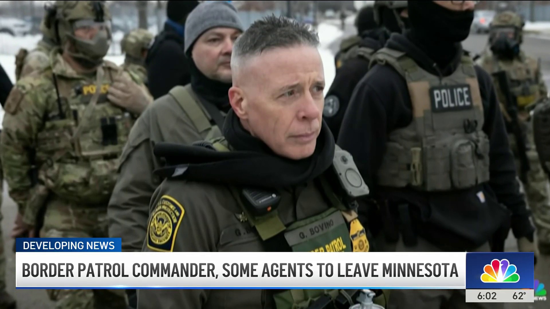 Top Border Patrol official expected to leave Minneapolis – NBC Los