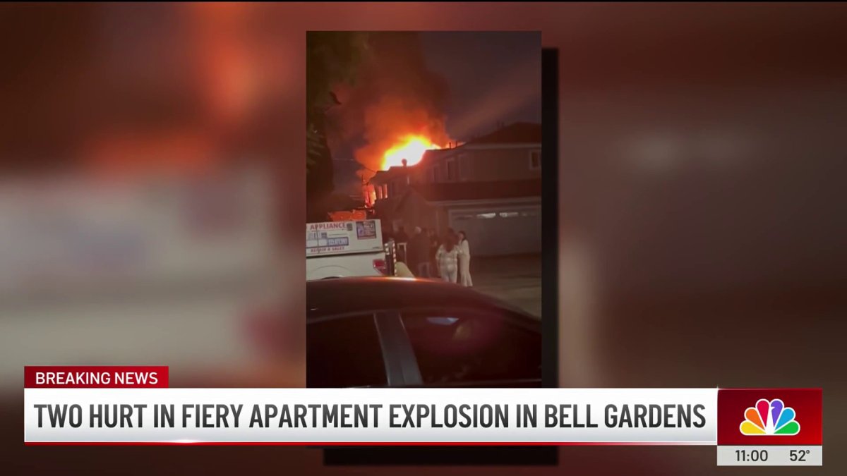 2 hurt in Bell Gardens apartment explosion