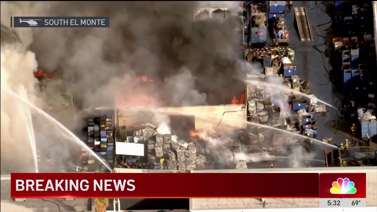 Firefighters rush to evacuate people from South El Monte fire – NBC Los ...