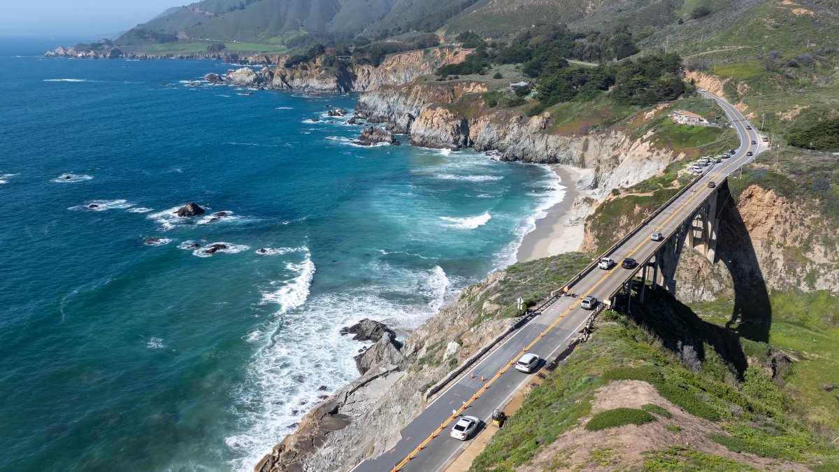 California’s scenic Highway 1 near Big Sur reopens 3 years after ...
