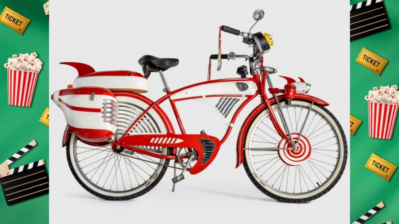 Pee-wee's beloved bicycle has found a new home in the Academy