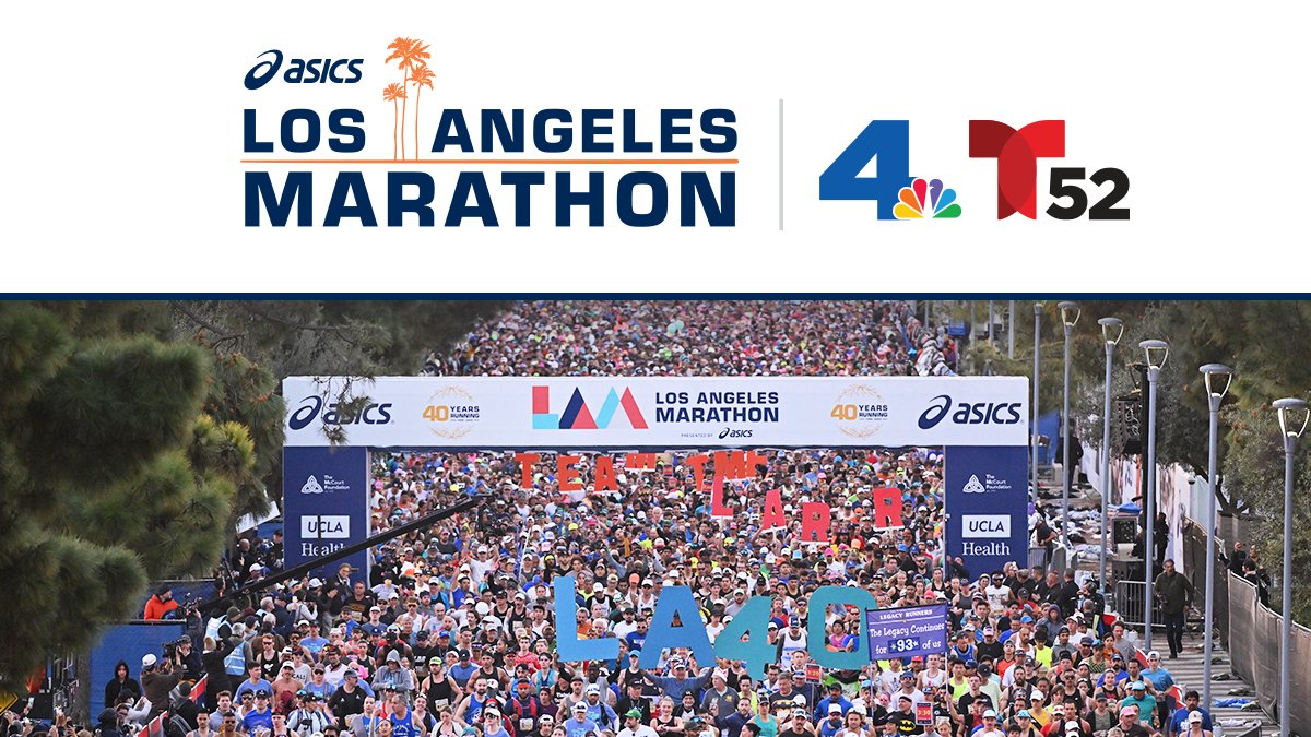 ASICS Los Angeles Marathon Announces NBC4 and Telemundo 52 as Broadcast Partners