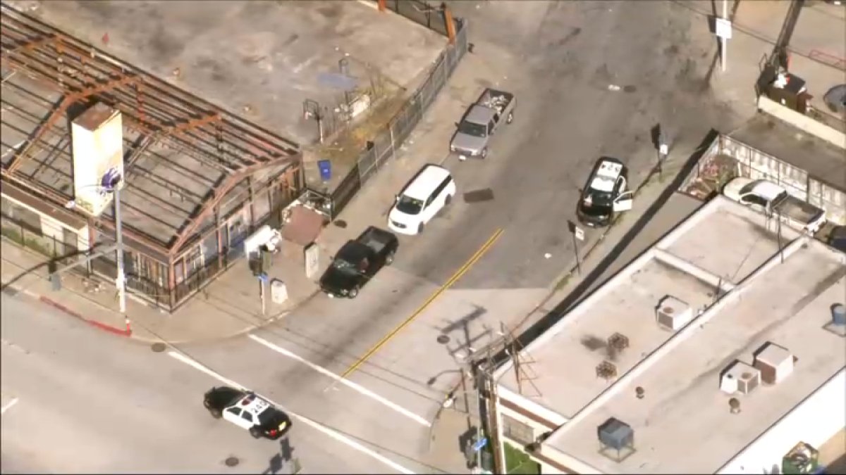Body found inside a car in East Los Angeles
