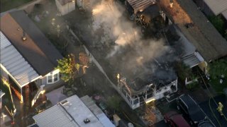 1 dead in Fullerton mobile home fire – NBC Los Angeles