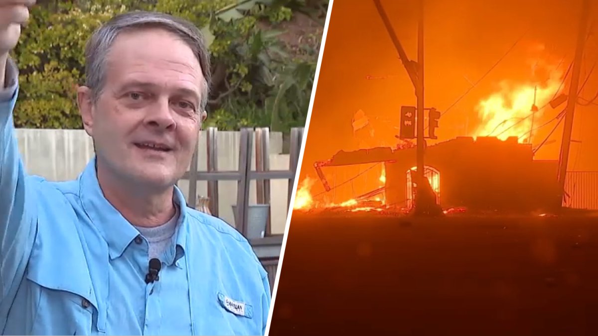 The Army veteran was named Citizen of the Year for his work to help restore the Pacific Palisades neighborhood.