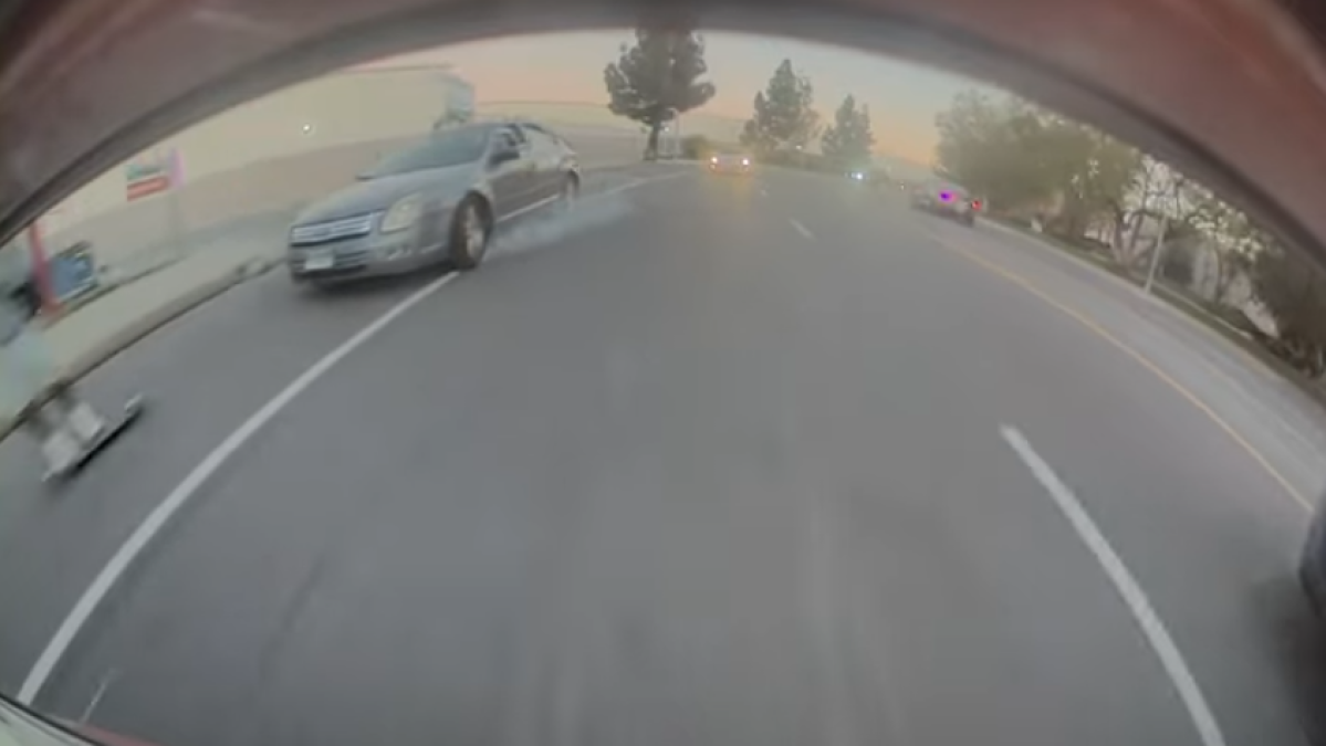 Skateboarder severely injured in hit-and-run crash in Panorama City