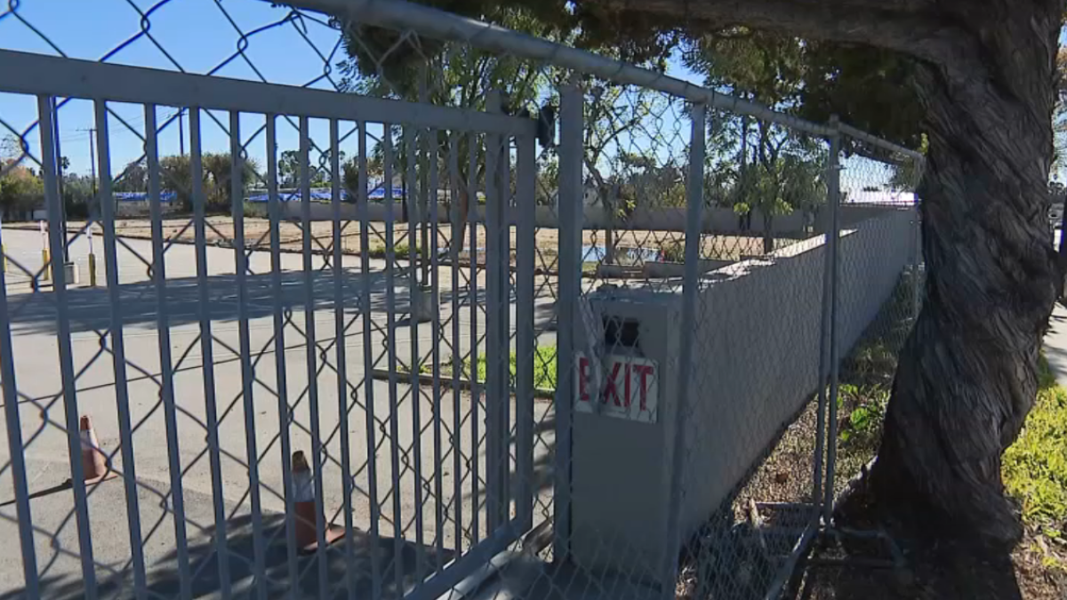Antisemitic graffiti on the remains of a Pasadena temple destroyed in last year's Eaton Fire is the subject a hate crime investigation,