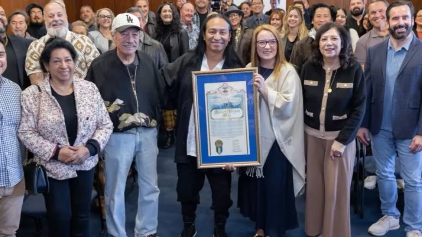 Robert Vargas is honored by the LA County Board of Supervisors with a day named after him.