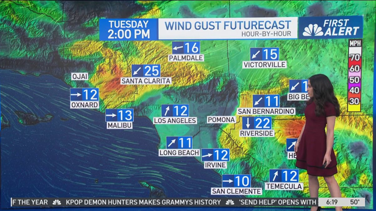 First Alert Forecast: Warming trend returns – NBC Los Angeles