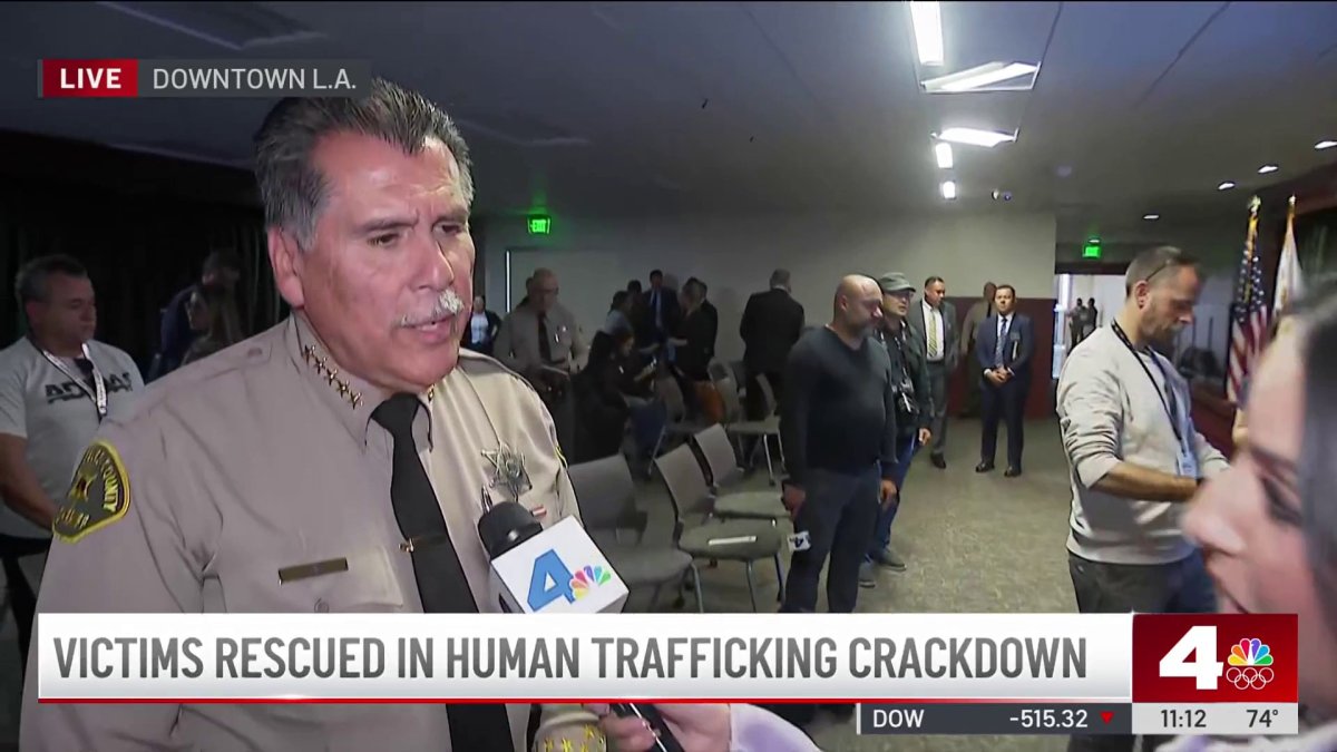LA County Sheriff announces arrests in human trafficking crackdown ...