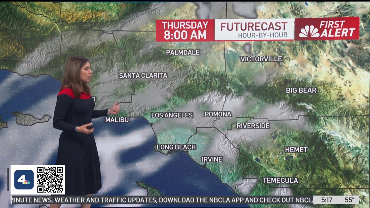 First Alert Forecast: Early rain – NBC Los Angeles