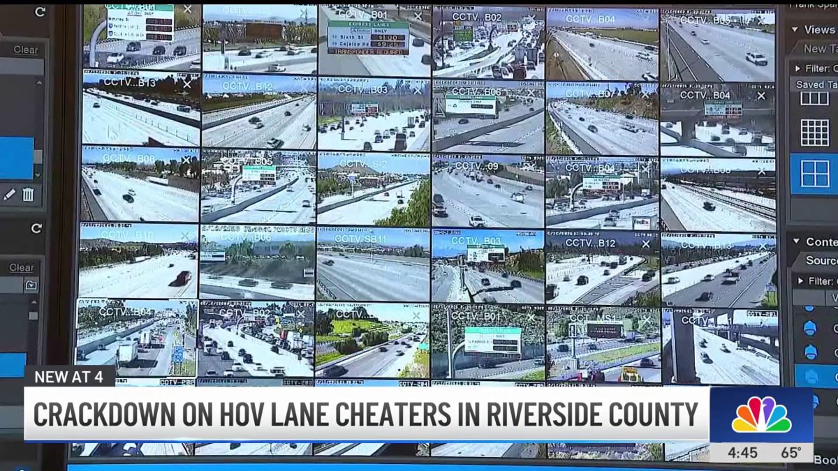 How Riverside authorities are trying to catch carpool lane cheaters