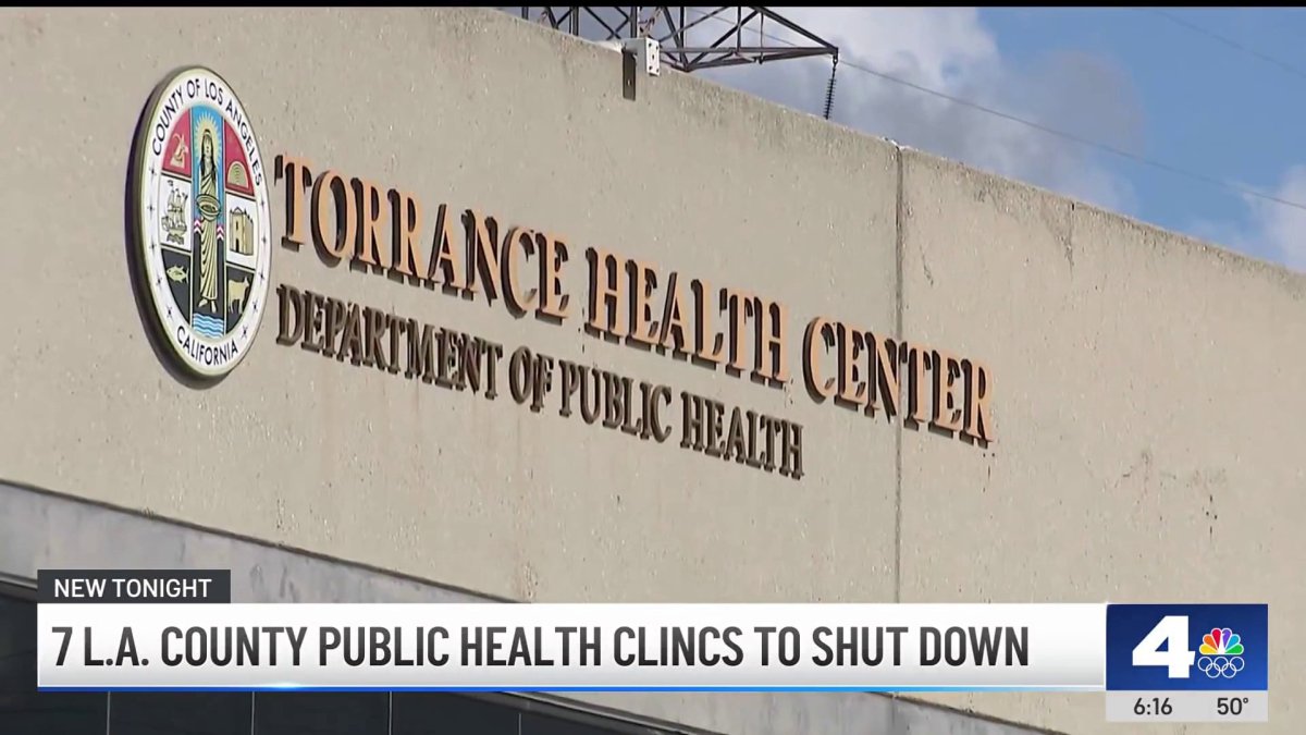 7 LA County public health clinics to shut down