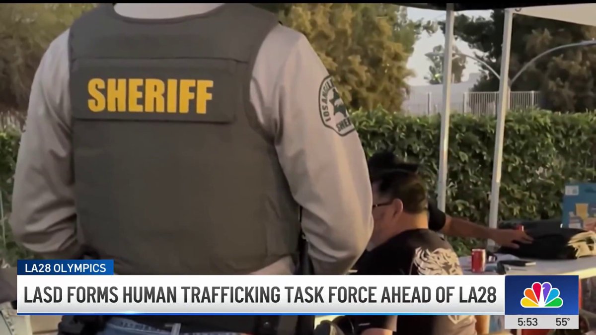 Human trafficking task force launched ahead of 2028 LA Olympics – NBC ...