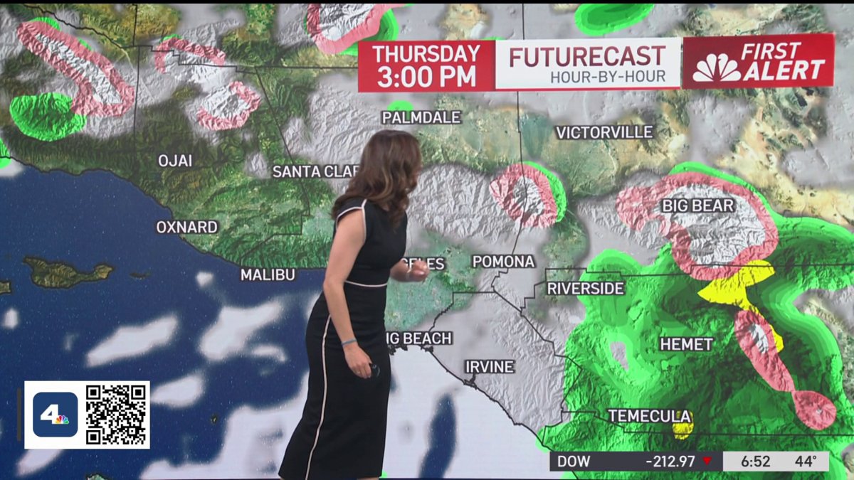 First Alert Forecast: More rain – NBC Los Angeles