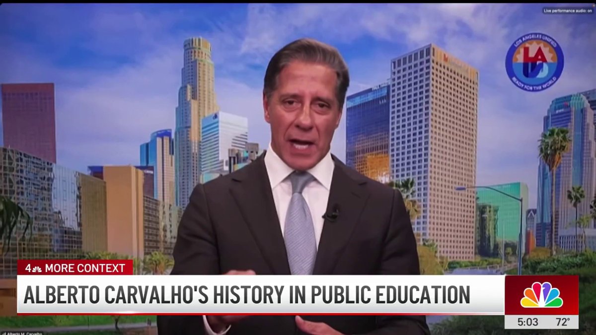 Who is Alberto Carvalho, LAUSD’s superintendent – NBC Los Angeles
