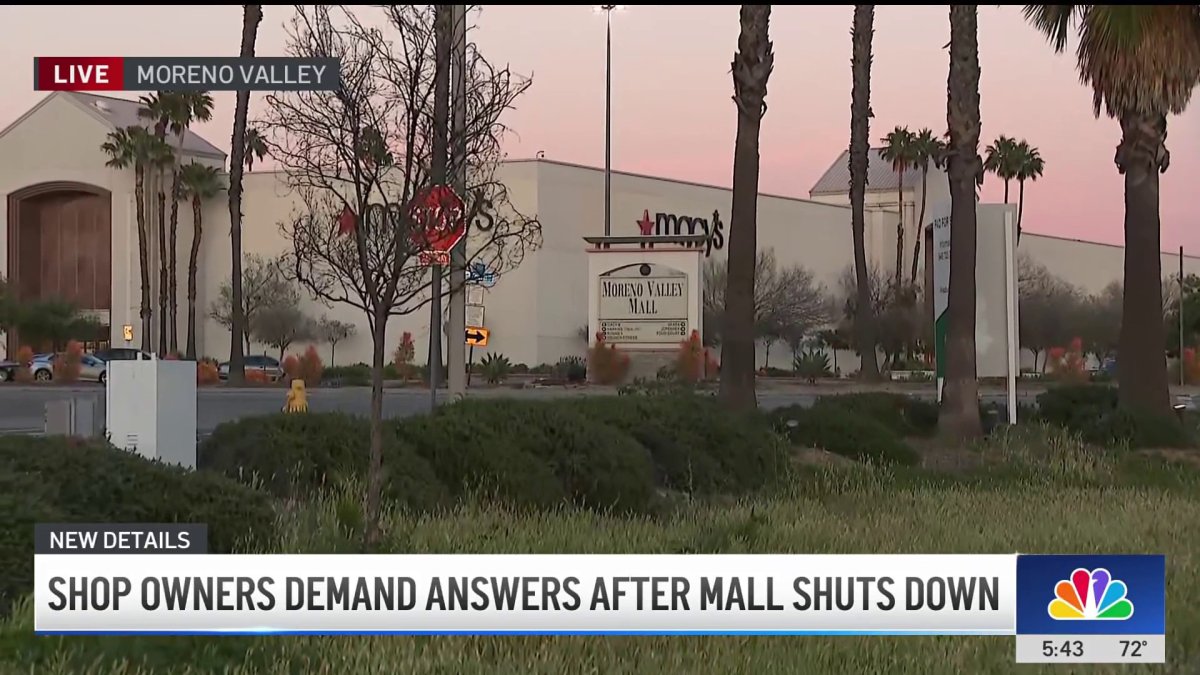 Small businesses on edge as Moreno Valley Mall remains shuttered