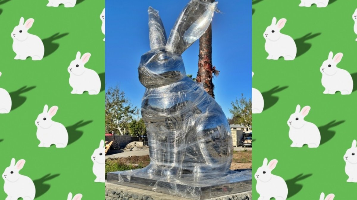 Meet Scanner, The Bunny Museum’s spunky (and sizable) new outdoor sculpture