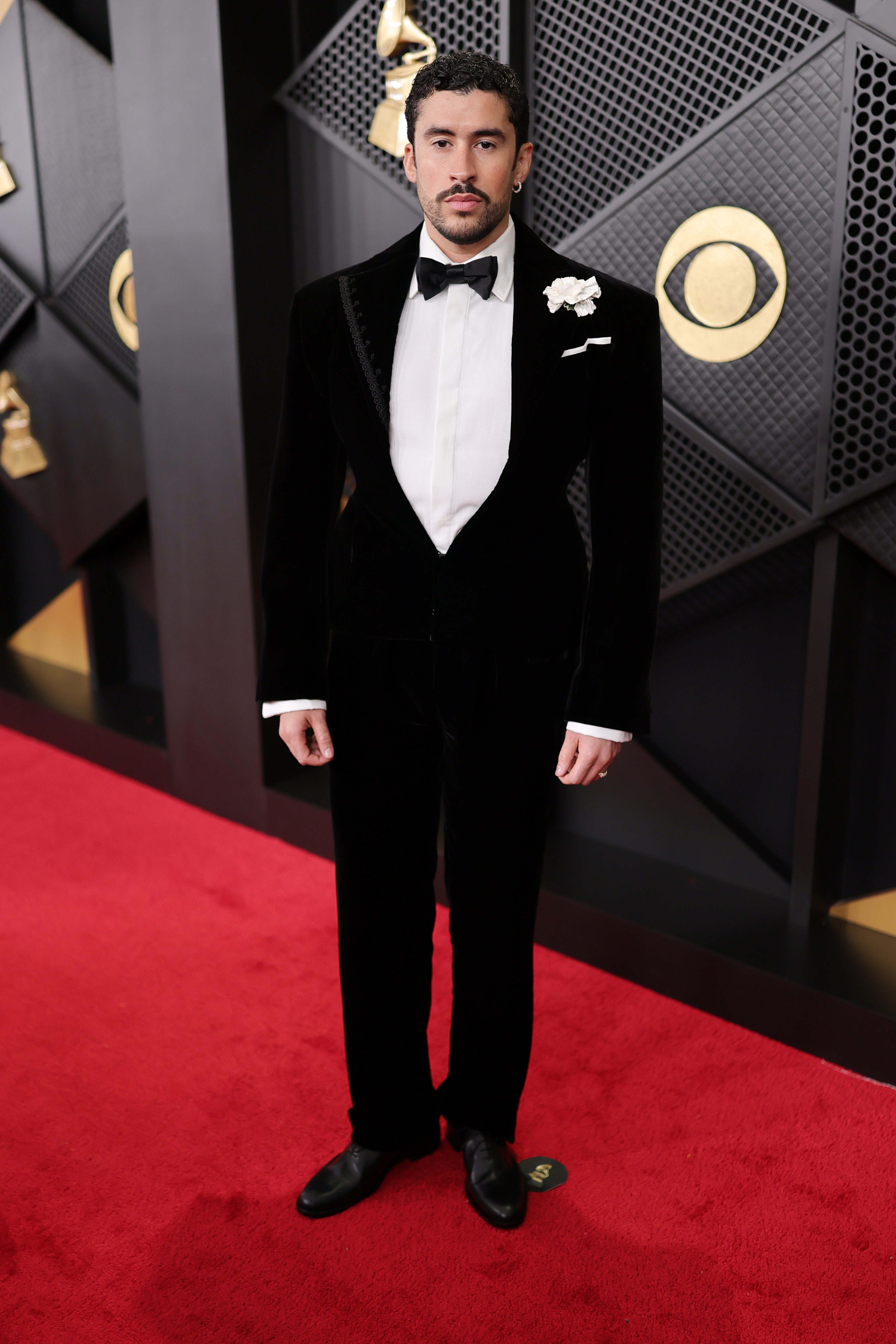 Bad Bunny attends the 68th GRAMMY Awards. (Photo by Neilson Barnard/Getty Images for The Recording Academy)