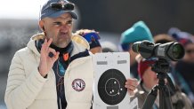 Siegfried Mazet's shooting target