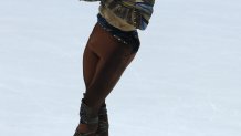 Ilia Malinin competes